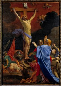Christus aan het kruis. door Michel Dorigny