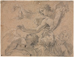 Studies van Engelen recto door Michel Dorigny
