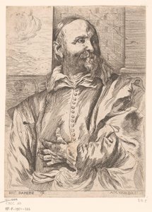 Portret van Jan (I) Snellinck door Michel Francois Dandre Bardon