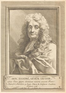 Portret van de vader van de kunstenaar door Michel François Dandré Bardon after Jean Baptiste Van Loo