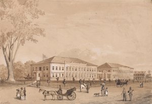 Overheidsgebouwen door Michel Jean Cazabon