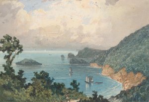 Noordkust van Trinidad, vanaf de Noordpost