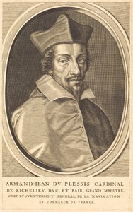 Armand Jean du Plessis, Kardinaal Richelieu door Michel Lasne