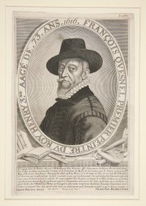 Francois Quesnel (1543-1619), op 73-jarige leeftijd door Michel Lasne