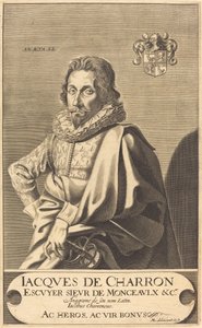 Jacques de Charron door Michel Lasne