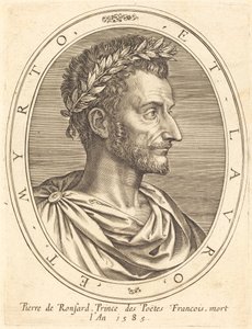 Pierre de Ronsard door Michel Lasne