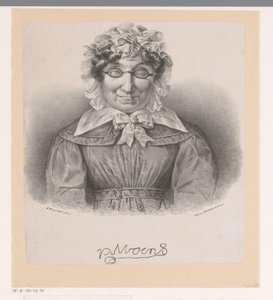 Portret van Petronella Moens