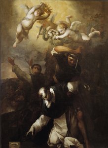 Het martelaarschap van Sint-Pieter van Verona door Michel Serre