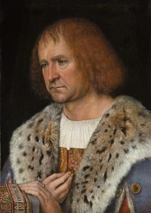 Portret van Diego de Guevara (?) door Michel Sittow