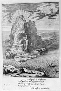 Enceladus begraven onder de Etna, 1655