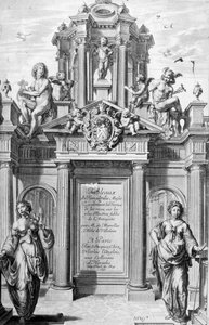 Frontispice van Tableaux du Temple des Muses, 1655