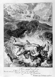 De dood van Hercules, 1655