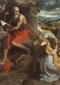 St. Hiëronymus en St. Catharina van Alexandrië