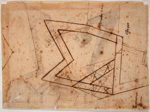Vestingwerkplan door Michelangelo Buonarroti
