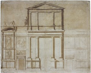 Project voor de gevel van San Lorenzo in Florence, 1516