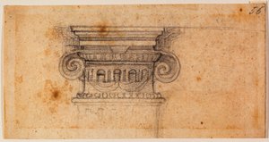 Studio per una figura seduta, XVI secolo door Michelangelo Buonarroti