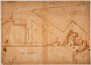 Studie van de vesting van de All Saints