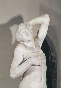 De Stervende Slaaf, 1513-15 door Michelangelo Buonarroti