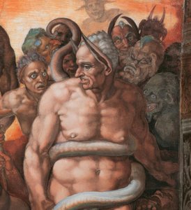 Het Laatste Oordeel door Michelangelo Buonarroti