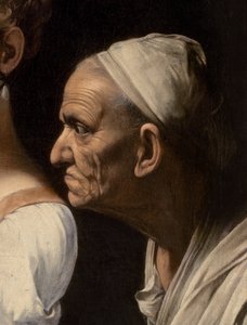 Detail van dienaar uit Judith en Holofernes, 1599