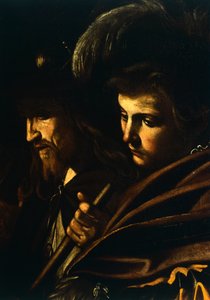 Gezichten van twee mannen (detail)