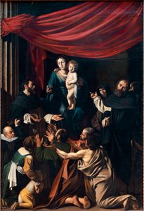 Madonna aan de rozenkrans