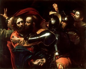 De Arrestatie van Christus door Michelangelo Merisi da Caravaggio