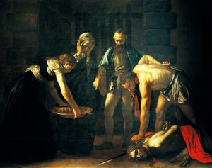 De onthoofding van Johannes de Doper door Michelangelo Merisi da Caravaggio