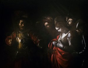 Het martelaarschap van Sint Ursula door Michelangelo Merisi da Caravaggio