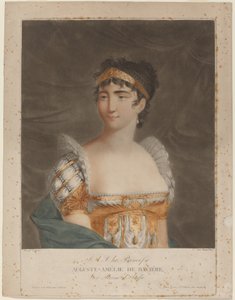 Prinses Auguste Amelie van Beieren door Michele Bisi