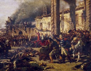 Altamura Massacres, Neapolitaanse Republiek, Italië door Michele Cammarano