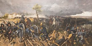 De slag bij San Martino door Michele Cammarano