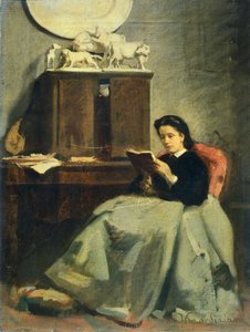 Vrouw die leest