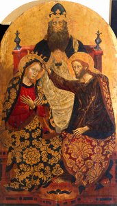 Kroning van Maria door Michele di Matteo da Bologna
