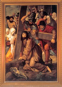 Christus draagt het kruis