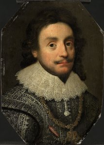 Portret van Frederik V door Michiel Jansz. van (after) Miereveld