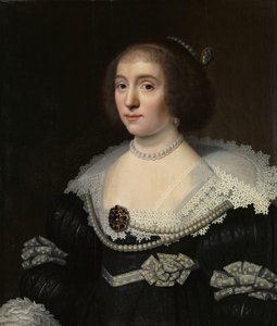 Portret van Amalia van Solms (1602-75)