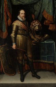 Portret van Maurits (1567-1625), Prins van Oranje door Michiel Jansz van Mierevelt