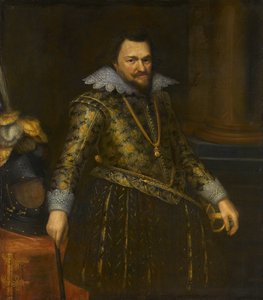Portret van Philips Willem (1554-1618), Prins van Oranje door Michiel Jansz van Mierevelt