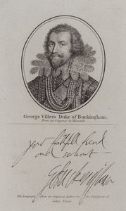 George Villiers Hertog van Buckingham, Engels hoveling, politicus en favoriet van Koning James I