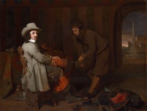 Anthonij de Bordes en zijn knecht, ca. 1648 door Michiel Sweerts
