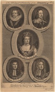 De Koninklijke Familie van de Stuarts door Michiel van der Gucht