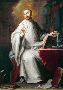Sint Bernardus, door Miguel Cabrera (1695-1768)