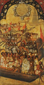 De verovering van Mexico, Paneel XXIII