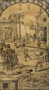 De verovering van Mexico door Hernan Cortes