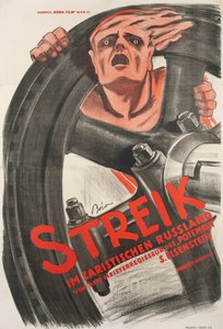 Poster voor de stomme film 