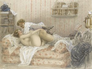 Erotische scène