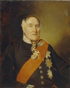 Portret van baronet Sir James Wylie 1768-1854 door Mihaly von Zichy