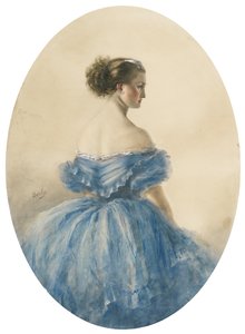 Portret van Prinses Anna zu Sayn-Wittgenstein