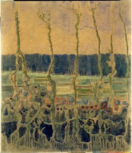 Zomer (I) door Mikalojus Ciurlionis